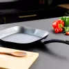 Chapa Russell Hobbs RH01861EU7 28 cm Crystaltech – superfície de cozedura antiaderente, frigideira plana