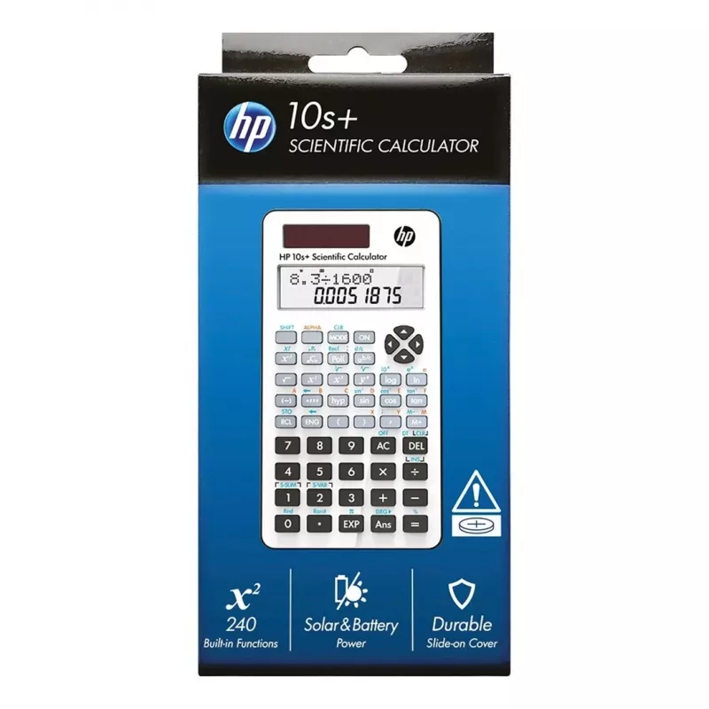 HP 10s+ calculadora científica, branca