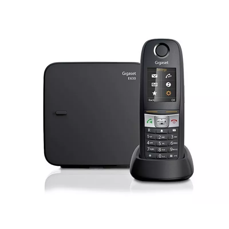 Telefone sem fios Gigaset E630 com teclado grande IP65