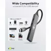 Hub USB Goobay Slim 4 portas, USB-C™ para USB-C™/USB-A, USB 3.2 (74459)