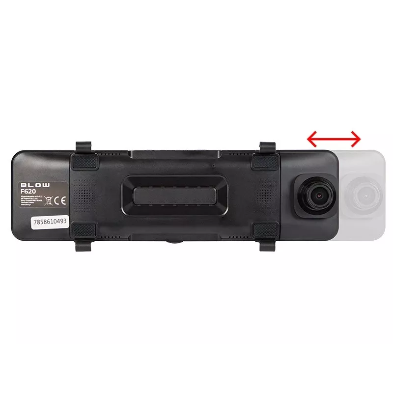 Gravador de vídeo BLACKBOX DVR F620 Carplay Android + câmara de marcha-atrás