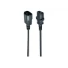 Cabo de alimentação Gembird PC-189 preto conector fêmea C14