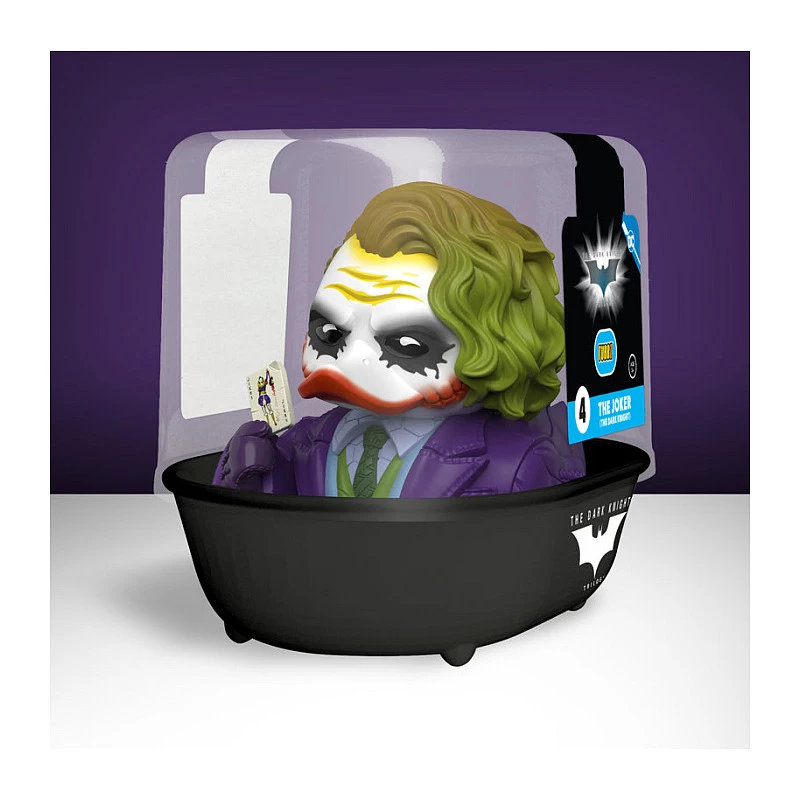 TUBBZ pato de coleção - DC Comics Joker The Dark Night 1st Edt 9cm