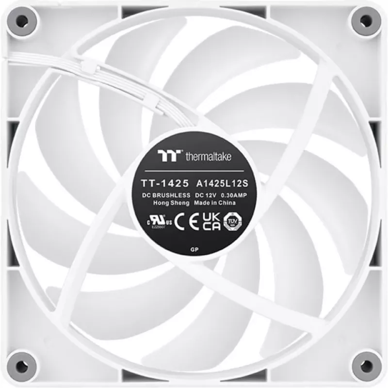 Thermaltake CT140 Reverse ARGB 140 mm branco pack de 2