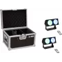 Barra de luz LED EUROLITE CBB-2 COB RGB 2x - luminária linear COB RGB compacta, unidade dupla