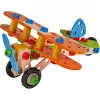 Constructor autocarro de dois pisos, brinquedo de construção 85 peças