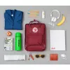 Mochila Fjällräven Kånken Grafite Vinylon Fecho de correr