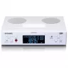 Lenco KCR-190WH rádio de cozinha para montar sob armário com PLL FM, DAB+ e Bluetooth, branco