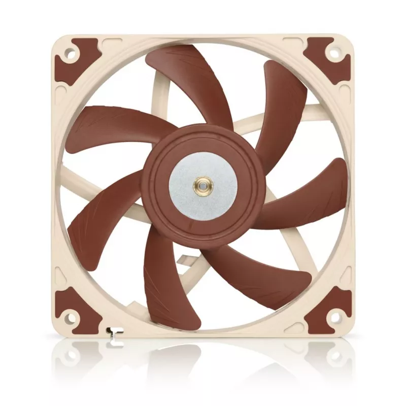 Ventoinha Noctua NF-A12x15 FLX — ventoinha de caixa de PC plana de 120 mm e 15 mm, 12 V, 1850 rpm, 94,2 m³/h, 23,9 dB, 3 pinos