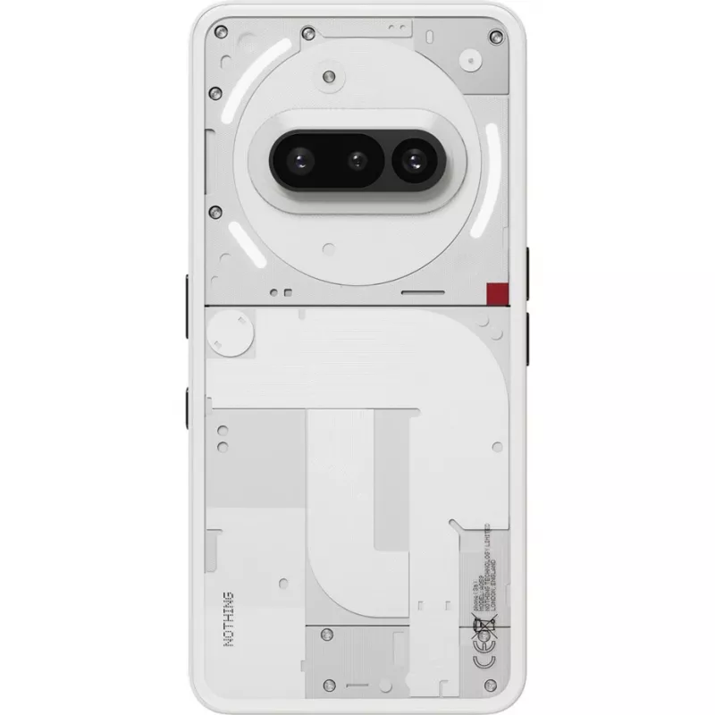 Nothing Phone (3a) 17,2 cm (6,77 polegadas) Dual SIM Android 15 5G USB Type-C 12 GB 256 GB 5000 mAh branco