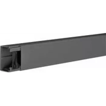 Calha para cabos Hager LF4006009011 40x60 preto grafite (LF4006009011)