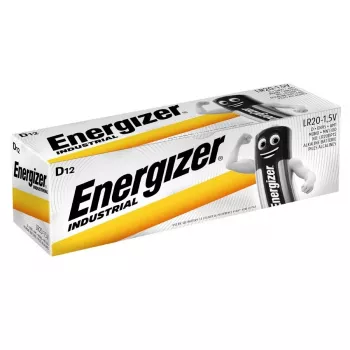 Pilhas Energizer Industrial Pro D LR20 1.5V 12 unid.