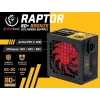Fonte de alimentação RAPTOR 600W BRONZE 80+, Single Rail, DC-DC