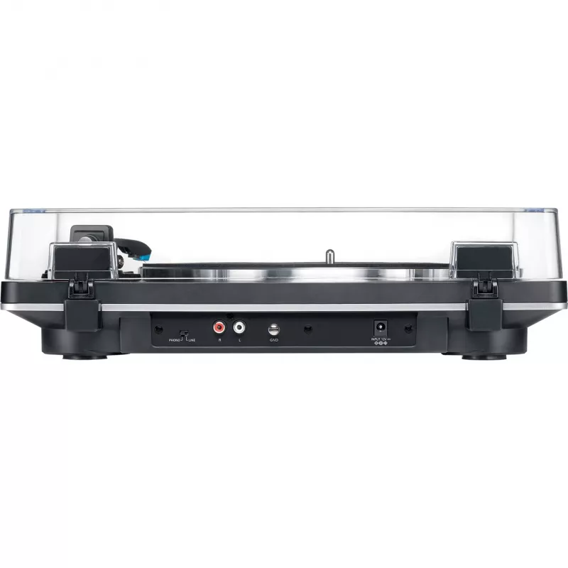 AT-LP70XBTBS, Gira-discos Preto/Prata, pré-amplificador phono integrado, Bluetooth, totalmente automático, acionamento por correia