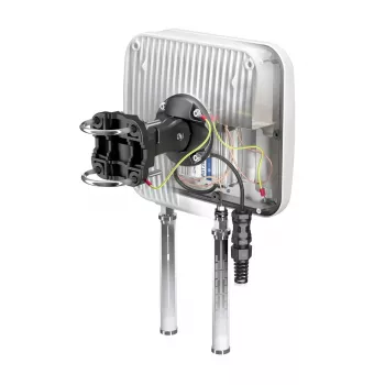 Antena direcional QuWireless QuMax A360M — antena direcional para PoE/LAN, 0,694–2,7 GHz, ganho 4–6 dBi, polarização vertical