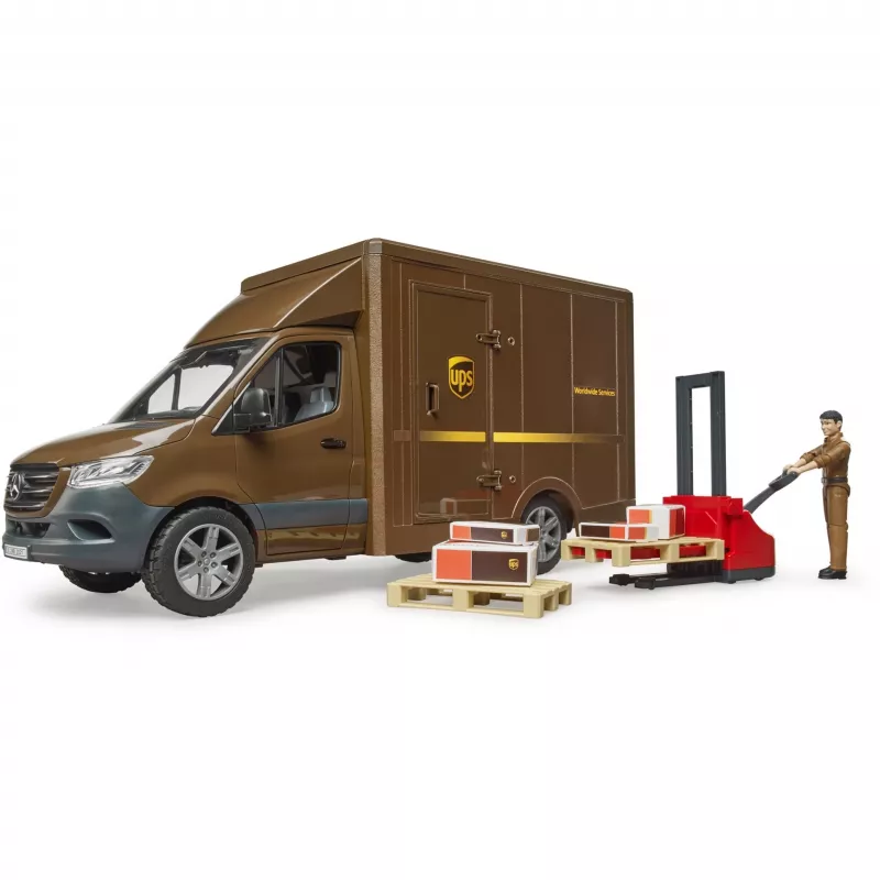 Modelo de furgão BRUDER 02678 pré-montado 1:16