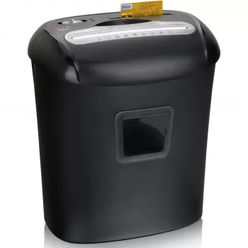 Destruidora de documentos Peach PS500-40 corte cruzado 68 dB preto
