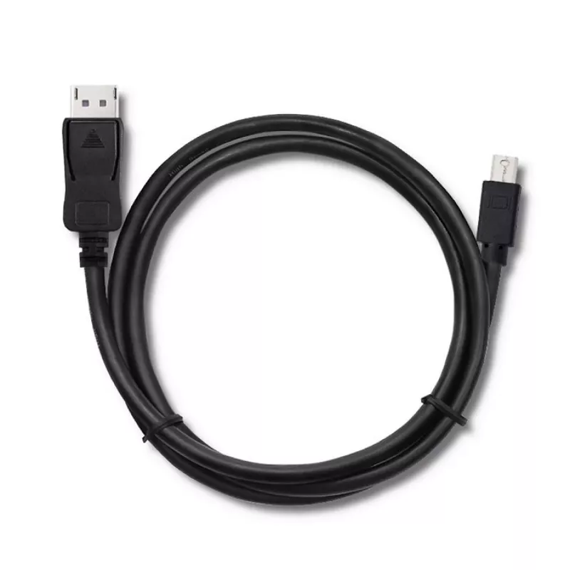 Cabo DisplayPort Qoltec 50434 1,8 m Mini DisplayPort preto