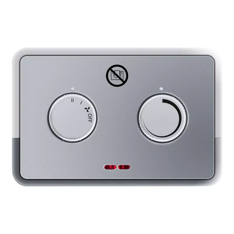 Aquecedor elétrico Steba KH 4 interior prateado, branco 1800 W