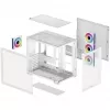 Caixa de PC DeepCool CG530 4F WH Midi Tower branco