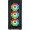 Caixa de PC Sharkoon TG6M RGB Tower preta