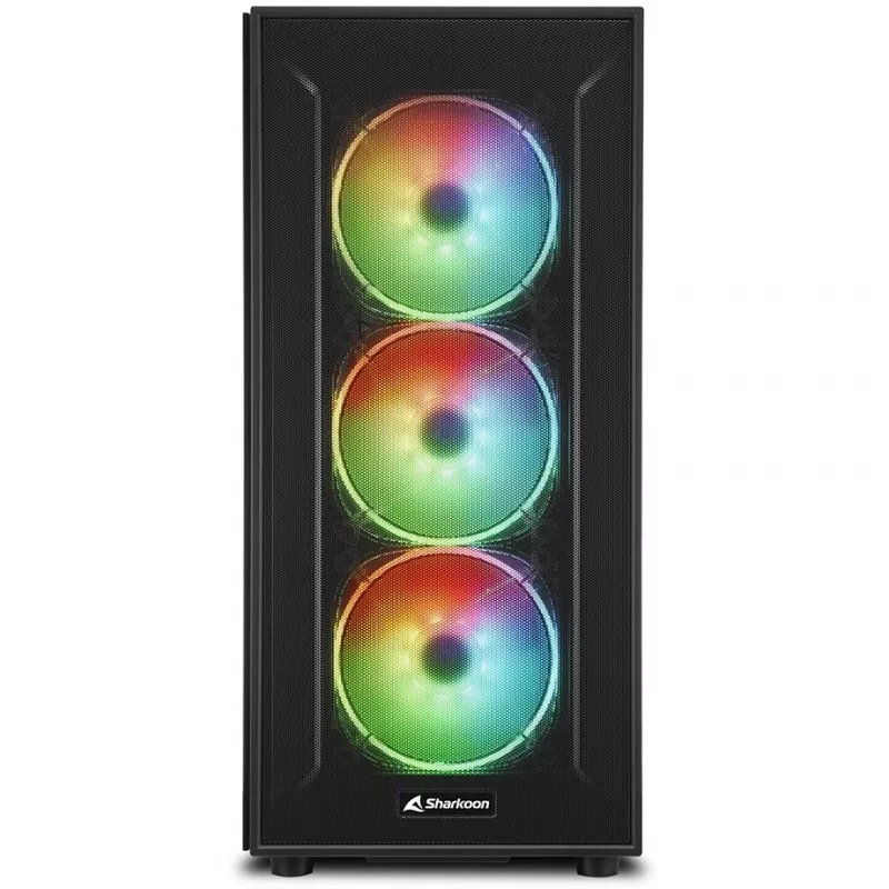 Caixa de PC Sharkoon TG6M RGB Tower preta