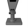 Ergotron LX Pro - conjunto de montagem (braço duplo) - para 2 ecrãs LCD - montagem em placa perfurada - alumínio - cinzento-escuro - tamanho do ecrã: até 61 cm (até 24 polegadas)