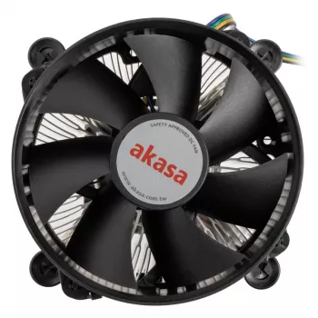 Dissipador/Radiador Akasa AK-CC6603EP01 9,5 cm alumínio preto