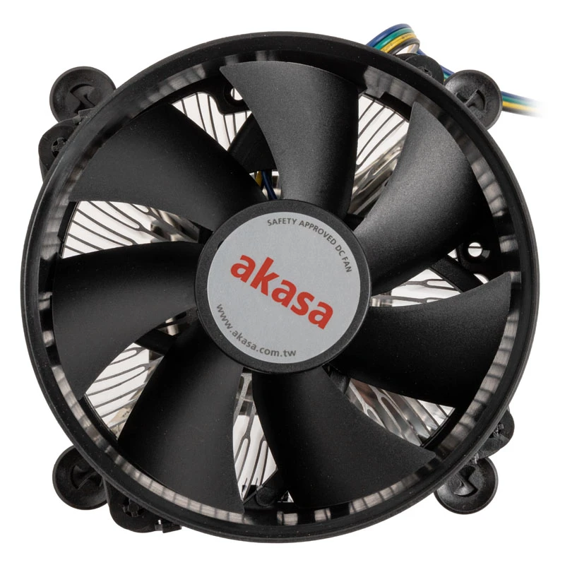 Dissipador/Radiador Akasa AK-CC6603EP01 9,5 cm alumínio preto