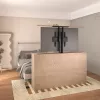 Suporte de teto para TV MACLEAN MC-976 para ecrãs de 32 a 55 polegadas, VESA até 400×400, carga máxima 50 kg