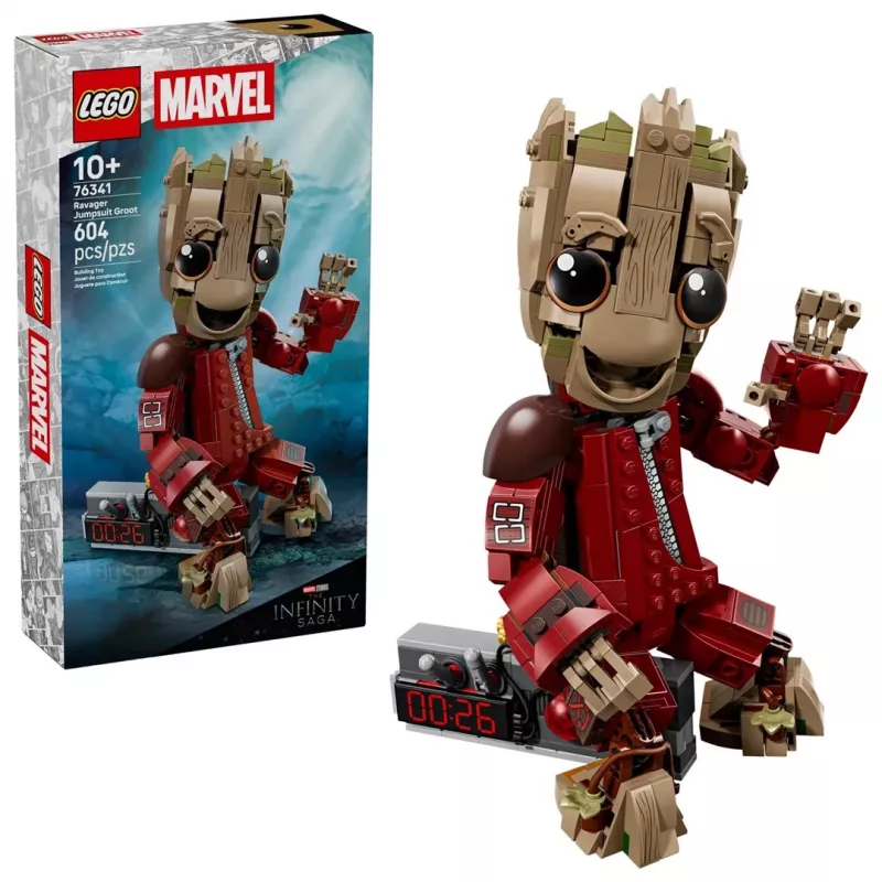 LEGO MARVEL 76341 Groot com Fato de Ravager
