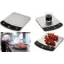 Balança de cozinha WEDO PROFI-STEEL 10,0 kg prateada