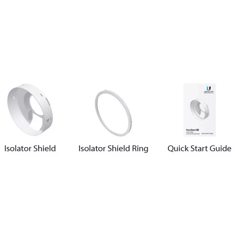 Ubiquiti IsoBeam, blindagem de isolamento RF para NanoBeam NBE-M5-16 & NBE-5AC-16