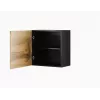 Conjunto de armários de sala Cama VIGO 22 preto/carvalho wotan
