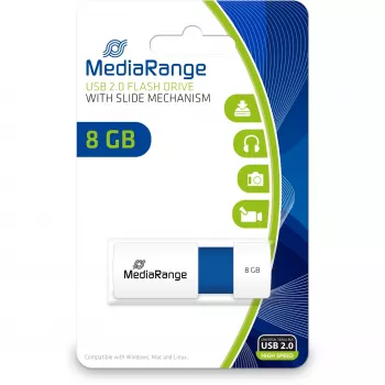 Pen drive MediaRange 8 GB USB Type-A 2.0 MR971