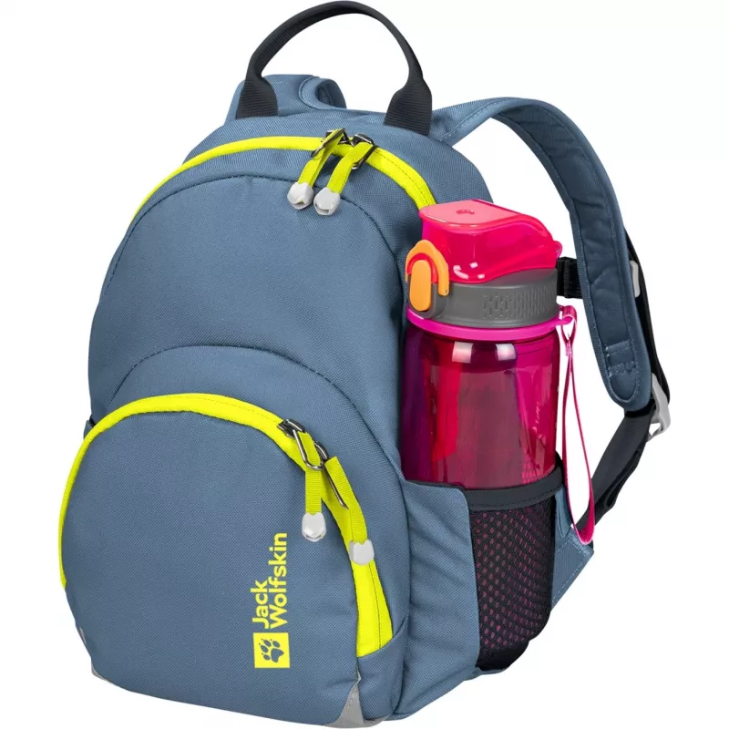 Mochila Jack Wolfskin Buttercup - azul/amarelo-neon, 4,5 L