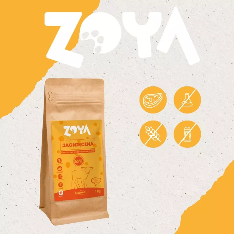 ZOYA ColdPRO Lamb - Comida seca para cães - 1kg