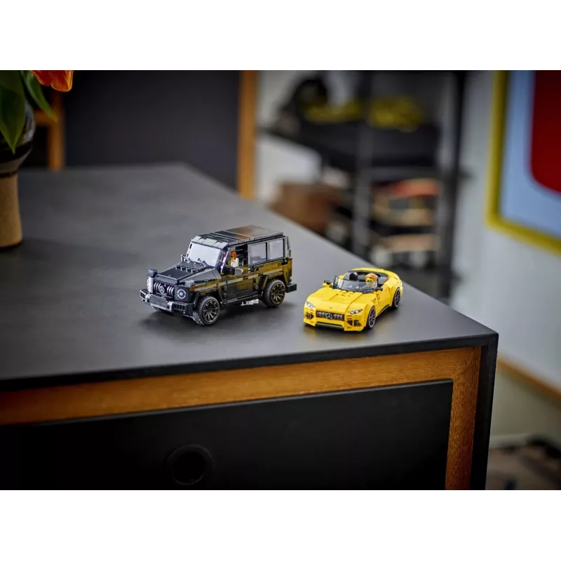 LEGO Speed Champions Mercedes-AMG G 63 & Mercedes-AMG SL 63 76924, multicolor