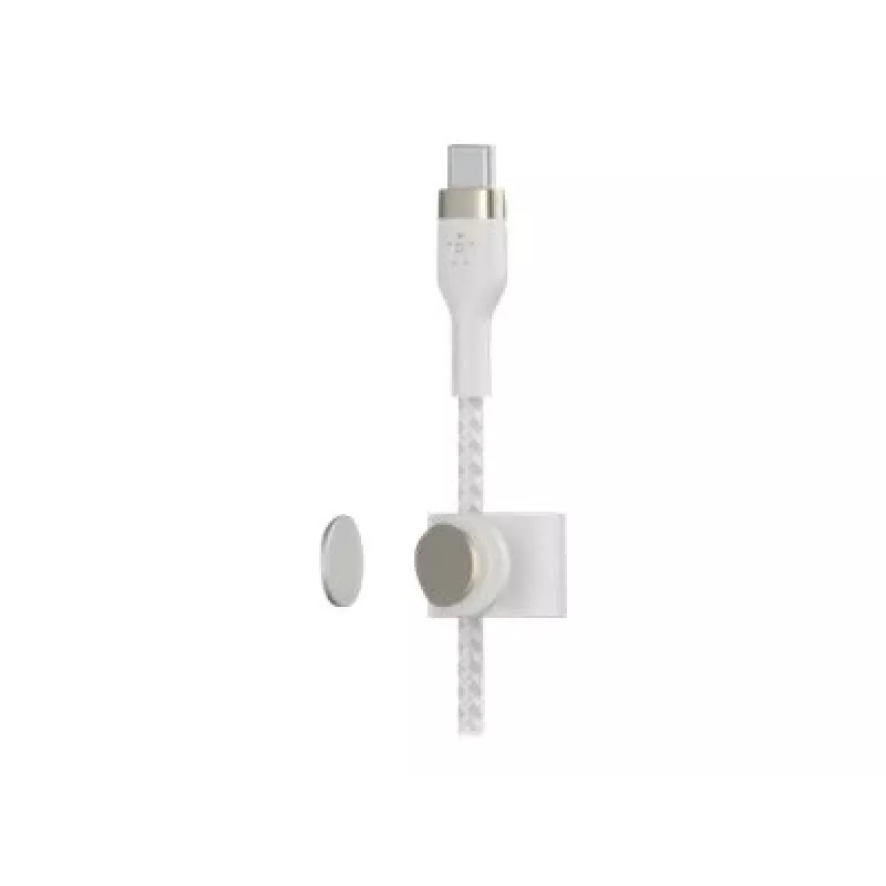 Belkin BOOST CHARGE - Cabo Lightning - USB-C macho de 24 pinos para Lightning macho - 1 m - branco - para Apple iPad/iPhone/iPod (Lightning)