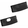 Tampas terminais para perfil em U 20 mm EUROLITE 51210971 preto