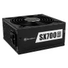 SilverStone SFX Series SX700-LPT - V1.1 - fonte de alimentação (interna) - ATX12V 2.4/ EPS12V / SFX-L - 80 PLUS Platinum - AC 120/230 V - 700 Watt - PFC ativo - preto