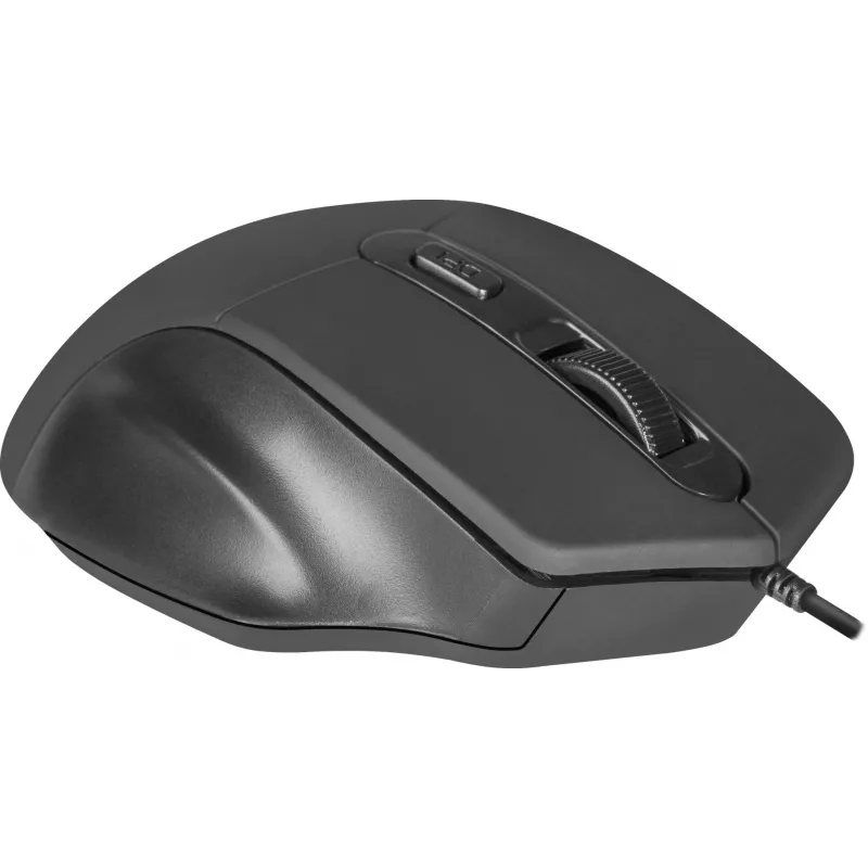 Rato ótico Defender DATUM MB-347 preto 1600dpi 4P
