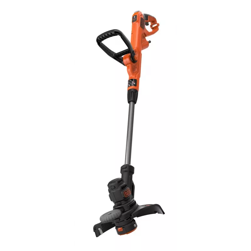 Black & Decker BESTA525-QS, aparador de relva, 25 cm, fio de nylon, punho em D, 1,6 mm, 10 m