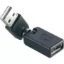 Adaptador USB 2.0 Renkforce 28833C15A — 1x conector macho A para 1x conector fêmea A, contactos dourados
