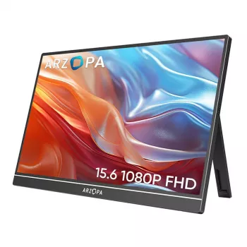 Monitor portátil Arzopa A1 15,6 polegadas IPS 1920x1080, classe de eficiência energética A