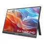 Monitor portátil Arzopa A1 15,6 polegadas IPS 1920x1080, classe de eficiência energética A