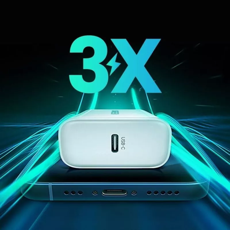 Fonte de alimentação Ugreen USB Power Delivery 3.0 Quick Charge 4.0+ 20W 3A (branco)