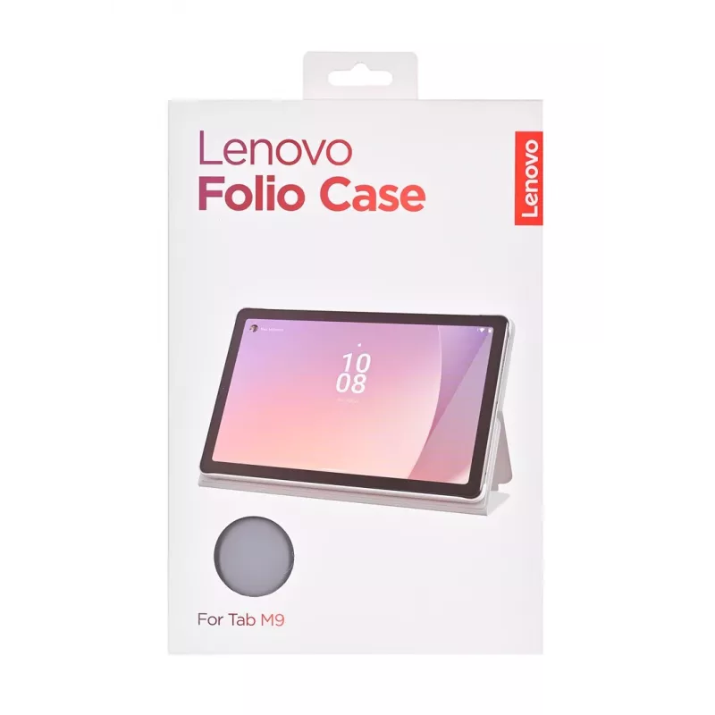 Lenovo ZG38C04869 capa Folio para Tab M9, 22,9 cm (9 polegadas), poliuretano/policarbonato, cinzenta