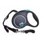 Treia Flexi Black Design S 5 m com mecanismo retrátil para cão