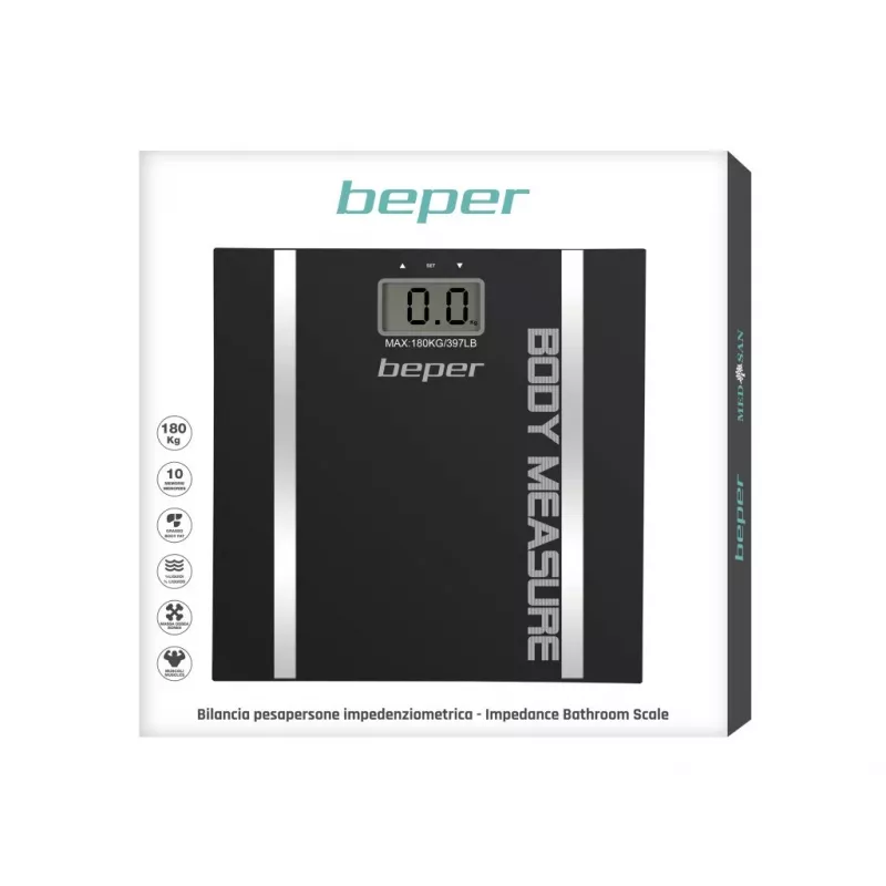 Balança de pessoa eletrónica Beper 40.808A
